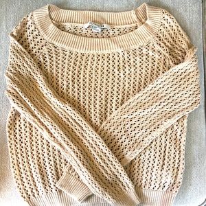 Beige size medium forever 21 sweater